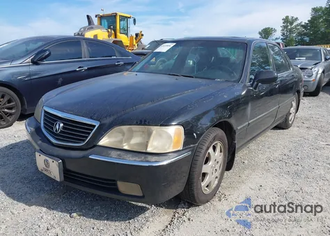 2002 Acura Rl 3.5 из США, поврежденный, VIN JH4KA96612C004418